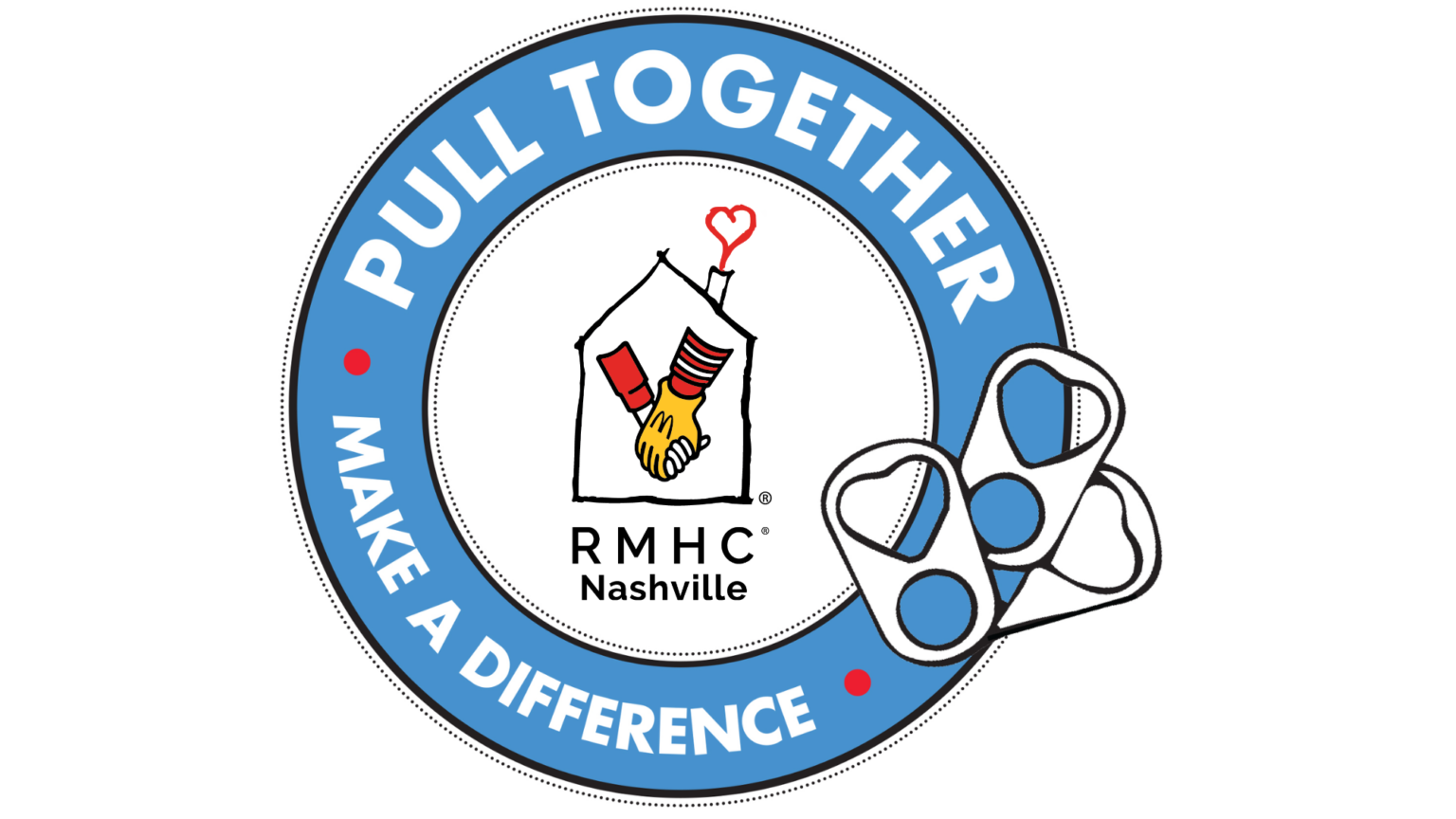 Pull Tab Challenge for RMHC of Nashville Logo